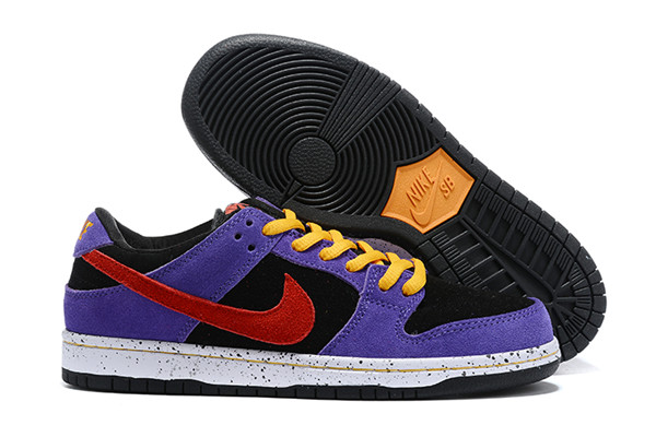 Women's Dunk Low SB Black/Purple Shoes 0151 Women's Dunk Low SB Black/Purple Shoes 0151